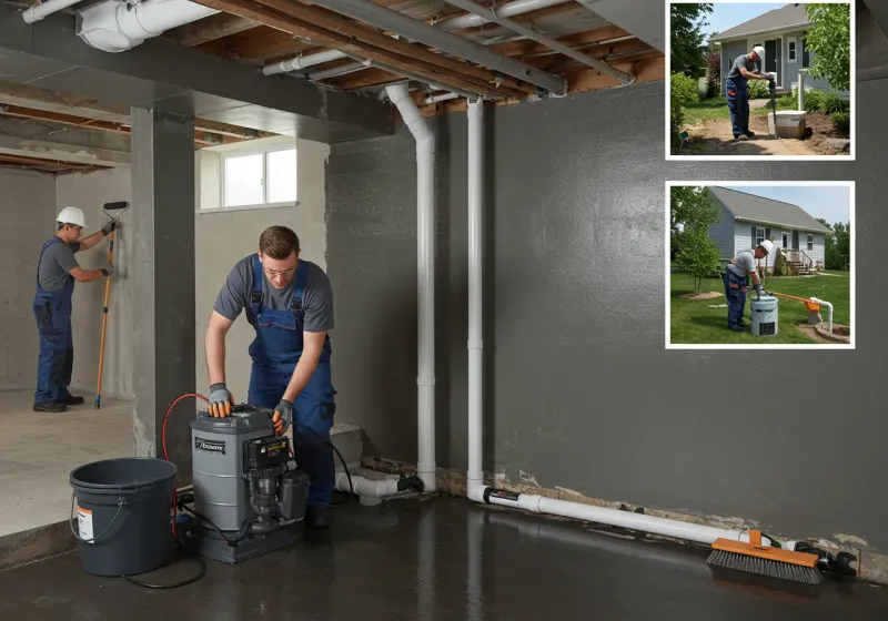 Basement Waterproofing and Flood Prevention process in DeRidder, LA